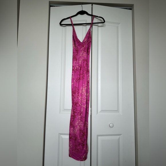 NWT RESA Sophia MIDI in Azalea Pink with floral design XS - Picture 7 of 8